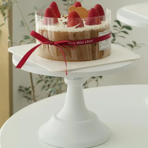 Miniatura 4 de Juego de 3 soportes para tartas, platos de exhibición de postres negros para baby shower, boda, fiesta de cumpleaños, celebración, decoración