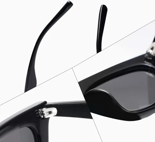 Miniatura 4 de VANLINKER Pequeños lentes de sol de ojo de gato para mujer estilo retro diminuto cuadrado sombra VL9555