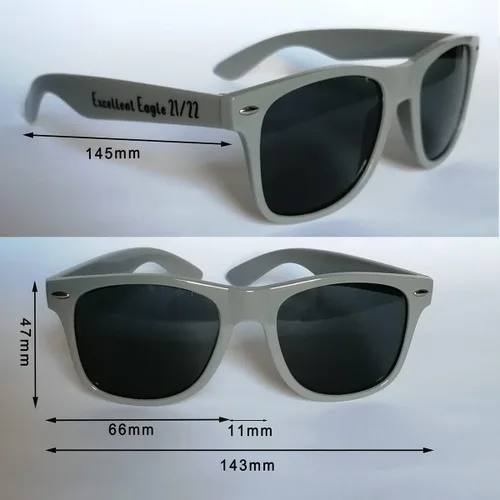 Miniatura 3 de Gafas de sol personalizadas, gafas personalizadas para bodas, despedidas de soltero y fiesta de cumpleaños, decoración de fiesta Negro
