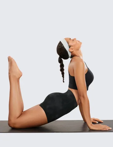 Miniatura 47 de CRZ YOGA Butterluxe - Pantalones cortos de ciclismo de cintura alta para mujer, 2.5 pulgadas, yoga, entrenamiento, elastano, correr, voleibol