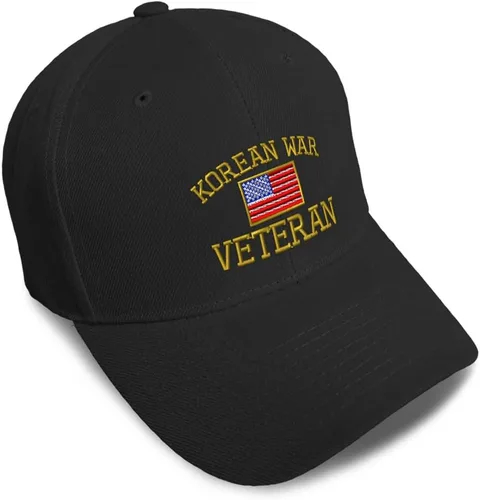 Gorras de béisbol personalizadas para hombres y mujeres bordados veteranos estadounidenses guerra coreana A señoras y hombres sombreros de béisbol