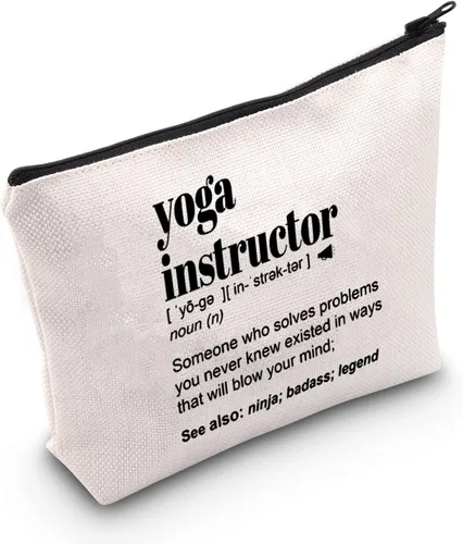 Miniatura 13 de TSOTMO Instructor de yoga Bolsa de maquillaje Bolsa de maquillaje Profesor de yoga Regalo de agradecimiento Instructor de yoga Regalo
