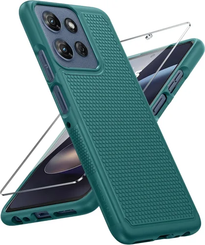 Miniatura 93 de FNTCASE Funda para teléfono Galaxy A14-5G: protección contra caídas de grado militar Samsung A14 5G, probada contra caídas de 14 pies, protector
