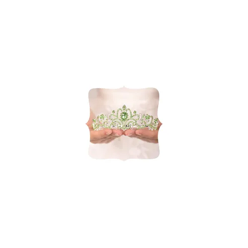 Miniatura 6 de JWICOS Corona de tiara de cristal para mujeres y niñas, elegante corona de princesa con peines, tiaras para mujeres, nupciales, bodas, bailes