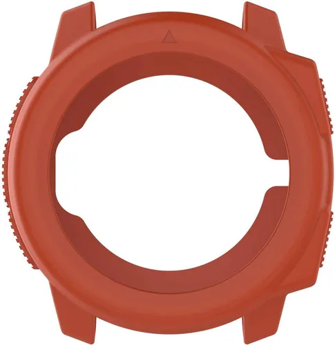 Miniatura 3 de Carcasa protectora de silicona suave para Garmin Instinct Smart Watch Naranja Rojo