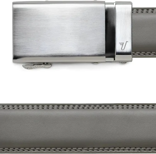 Miniatura 3 de Mission Cinturón de cuero para hombre con cierre de hebilla automática