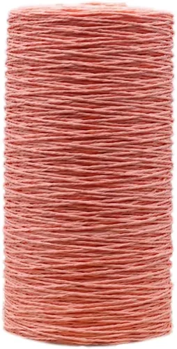 Cordón de papel de rafia de 17.64 oz de 0.079 in, cuerda de rafia natural de colores, cuerda de cuerda de rafia trenzada, cinta de papel de rafia