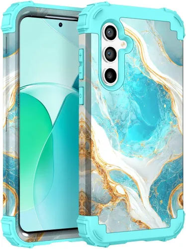 Miniatura 27 de Hocase Funda para Galaxy S20 FE 5G, Protección resistente a prueba de golpes, goma de silicona suave + parachoques de plástico duro, funda