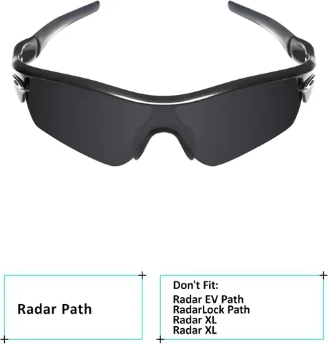 Miniatura 3 de Galvanic Replacement Lens Compatible with Oakley Radar Path Radar Path Asian Fit(AF) Sunglasses - Multiple Choices