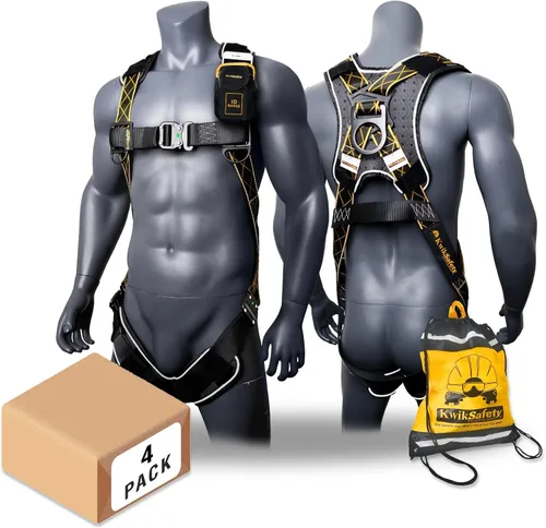 Miniatura 13 de KwikSafety - Charlotte, NC - TORNADO Fall Protection Safety Harness [Full Body Single D-Ring] Construction ANSI Tested OSHA Estándar