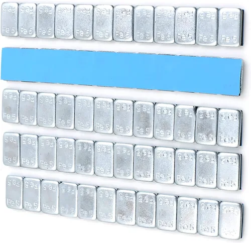 Miniatura 6 de F FIERCE CYCLE Tiras autoadhesivas de 2.1 oz para pesas de equilibrio de rueda para motocicleta, 5.512 x 0.748 in, 5