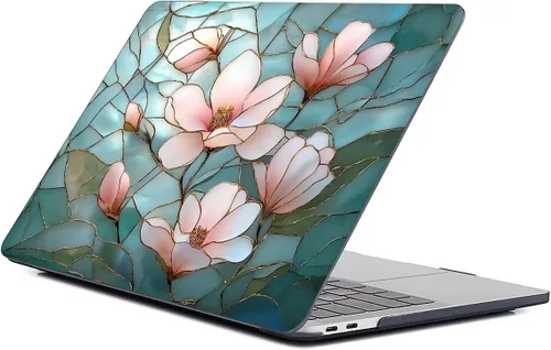 Miniatura 30 de para MacBook Pro de 13 Pulgadas Versión 2013-2015 Modelo A1425/A1502 Estuche para Computadora Negro, Estuche Rígido para Laptop de Patrón Premium