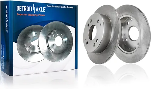 Miniatura 69 de Detroit Axle - Kit de freno delantero para Chevrolet Equinox Pontiac Torrent Suzuki XL-7, 08-10 Saturn Vue, 12-15 Captiva Sport Reemplazo 2008 2009