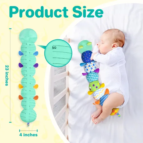 Miniatura 3 de KMUYSL Juguetes para bebés de 0-6 y 6-12 meses, juguete sensorial con música y animales de peluche para 0 1 2 3 4 5 6+ meses, juguete de peluche