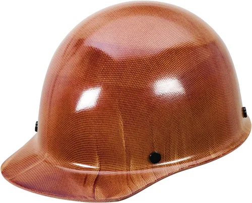 MSA Skullgard Casco de Seguridad Estilo Gorra con Suspensión - Gorra Sin Ranuras, Hecho de Resina Fenólica, Cargas de Calor Radiante de hasta 350F |