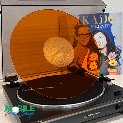 Miniatura 4 de Alfombrilla de acrílico para tocadiscos - Alfombrilla de vinilo para plato de 12 pulgadas - Reduce el ruido y mejora la calidad del sonido