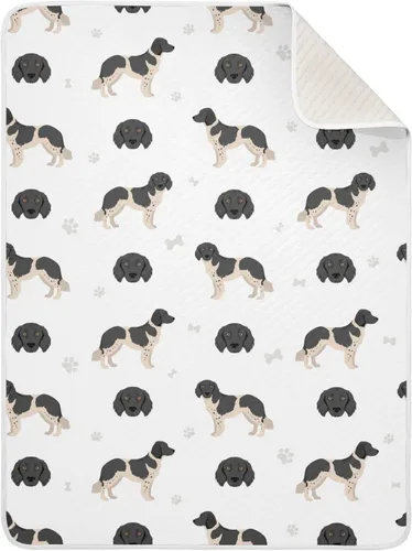 Miniatura 25 de Manta de envoltura para ejercicios de Doberman de algodón para bebés, manta de recepción, manta suave y ligera para envolver para cuna, cochecito