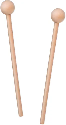 Palitos de percusión de madera de 8 pulgadas, palitos de ritmo de madera, palitos de percusión, palitos de percusión, mazos de xilófono, mazo