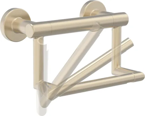 Miniatura 3 de Delta Faucet 41550-CZ Soporte de papel higiénico contemporáneo/barra auxiliar, bronce champán
