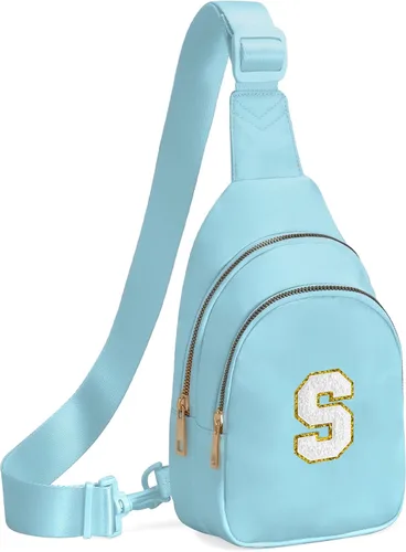 Miniatura 27 de Regalos de cumpleaños Viverte para niñas de 7, 8, 9, 10, 11, 12, 13 años, pequeño bolso cruzado de hombro con inicial, bolso cruzado de hombro