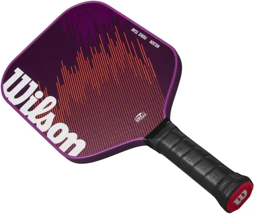 Miniatura 6 de WILSON Fierce Series - Paletas de pickleball de 0.512 in, tamaño de agarre 2-4 1/4 pulgadas Morado