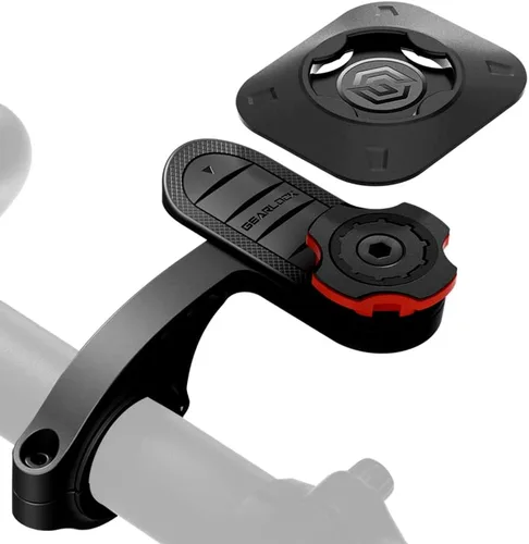 Spigen Gearlock - Soporte de teléfono para bicicleta con adaptador universal (compatible con la mayoría de teléfonos inteligentes, Galaxy, iPhone,