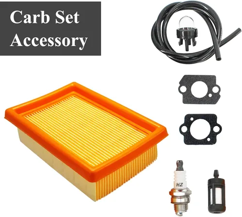 Miniatura 4 de Carburador compatible con Stihl BR350 BR350Z BR430 BR450 SR430 SR450 Soplador de mochila Reemplaza# 4244 120 0606, Kit de reparación de carburador