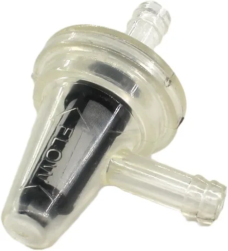 Miniatura 3 de USPEEDA 5 unids en línea filtros de combustible transparentes de motocicleta 90 grados ángulo recto para XJ1100 XJ550 XJ700 XSR900 XT125 XT200 XT350
