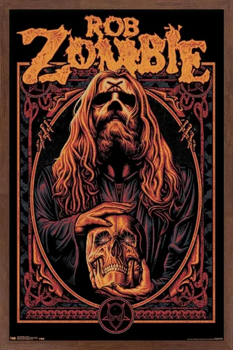 Miniatura 10 de Trends International Rob Zombie - Warlock Wall Poster, 14.725" x 22.375", Barnwood Framed Version