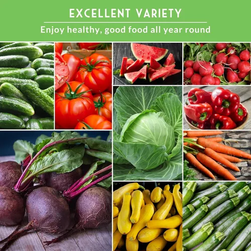Miniatura 4 de Bóveda de semillas de jardín de verduras para plantar – Colección de 15 unidades Kit de jardín familiar Heirloom sin OMG y regalo – Tomate