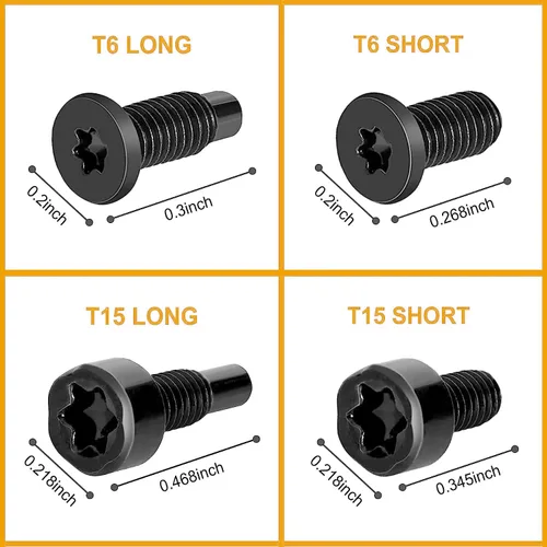 Miniatura 5 de Tornillos para Timbre de Video, Tornillos de Repuesto para Timbre de Video - Se Adapta a Todos los Modelos de Timbre de Video (4 Juegos/20 piezas)