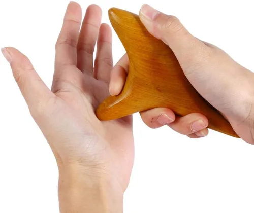 Miniatura 8 de Masajeador tailandés tradicional masajeador corporal manual Vietnam masajeador de madera fragante reflexología de pies, punto de acupuntura