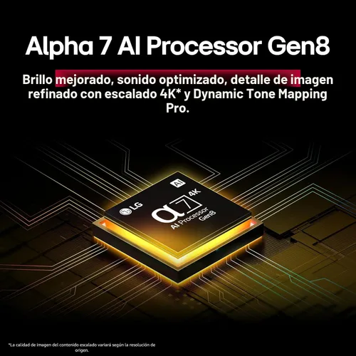 Miniatura 4 de LG TV inteligente QNED AI 4K de 50 pulgadas clase QNED82A serie con sonido AI, HDR10, Super Upscaling 4K, modo Filmmaker, Wow Orchestra, Alexa