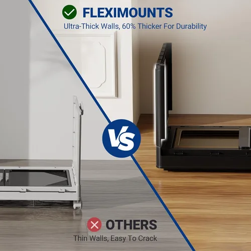 Miniatura 2 de FLEXIMOUNTS 75 QT Contenedores de almacenamiento apilables con tapas, contenedores de almacenamiento de plástico plegables, organizadores de armario
