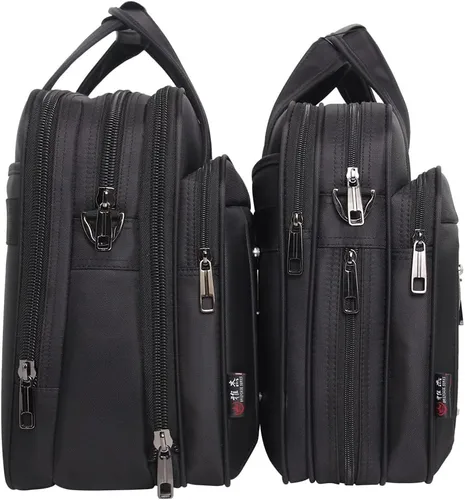 Miniatura 2 de Maletines grandes para hombres bolsa de lona para computadora portátil bolsa de trabajo bolsas de trabajo bolsa de negocios para hombre de oficina