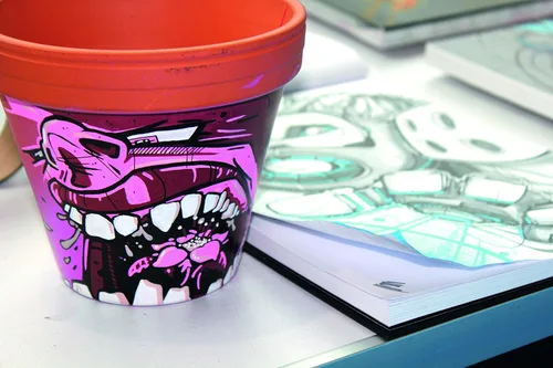 Miniatura 6 de Molotow ONE4ALL - Marcador de pintura acrílica, 0.059 in, rojo tráfico, 1 cada uno (127.402)
