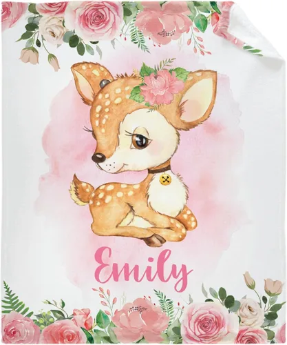 Miniatura 16 de Regalo personalizado para niños/niños, mantas personalizadas de animales para sofá, cama, dormitorio, sala de estar, manta ligera