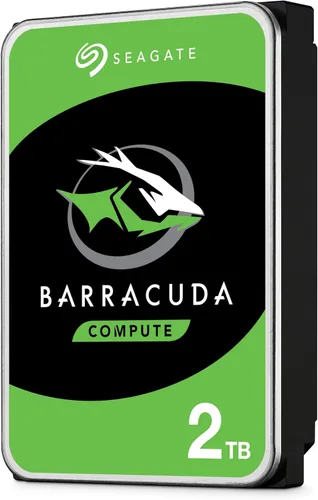 Miniatura 2 de Seagate BarraCuda - Disco duro interno de 2 TB, SATA de 3.5 pulgadas 6 Gb/s, 7200 RPM, 256 MB caché, embalaje libre de frustración