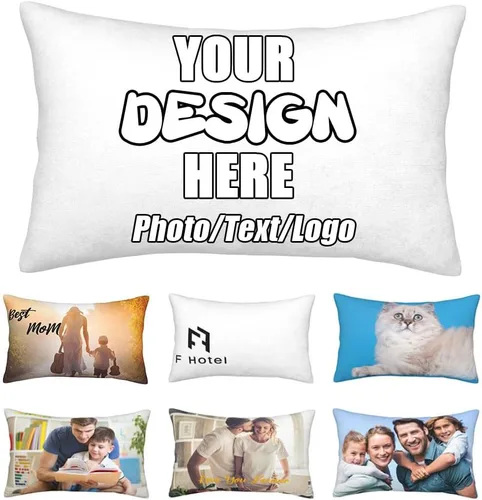 Miniatura 27 de Funda de almohada decorativa personalizada con foto de pareja, funda de cojín decorativo personalizada, fundas de almohada personalizadas