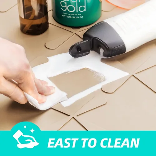 Miniatura 4 de SIKADEER Tapete impermeable de 19 x 19 pulgadas para debajo del fregadero, tapete de silicona para estante de cajones de cocina y revestimiento