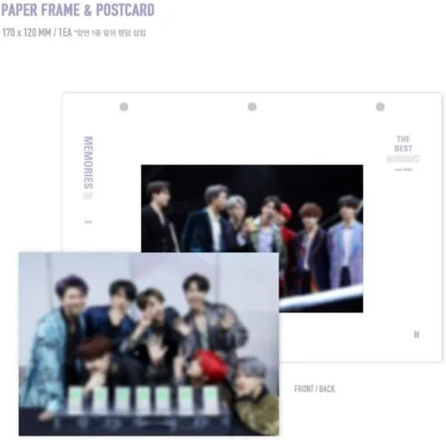 Miniatura 7 de Bangtan Boys BTS Memories of 2018 (incluye Weply Gift + BTS Acrylic Photocard)