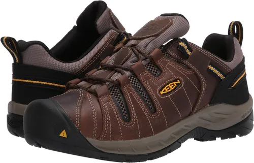 Miniatura 7 de KEEN Utility Men's Flint 2 Low Height Leather Soft Toe Work Shoes