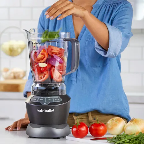 Miniatura 9 de NutriBullet ZNBF30500Z - Set de licuadora de 1200 W, 1200 W, color gris oscuro