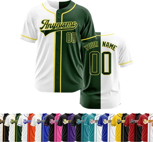 Miniatura 17 de Camiseta de béisbol personalizada con número de nombre cosido o impreso, camiseta de béisbol para hombres, mujeres, jóvenes, camiseta de béisbol