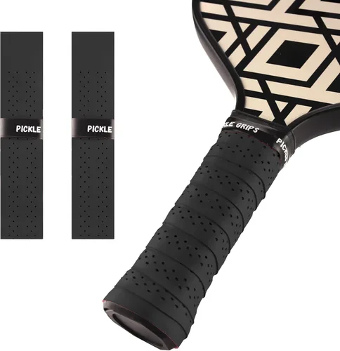 Miniatura 9 de Pickle Grips - Cinta de agarre para pala de pickleball - Envoltura de agarre para raqueta de pickleball - Envoltura de agarre de paleta que absorbe