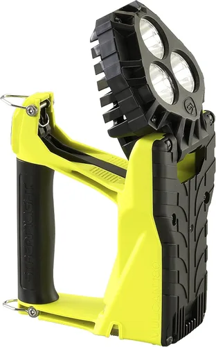 Miniatura 5 de Streamlight 44301 Div 2 Vulcan 180 Standard System-120V/100V AC AC/12V DC, incluye correa para el hombro, amarillo