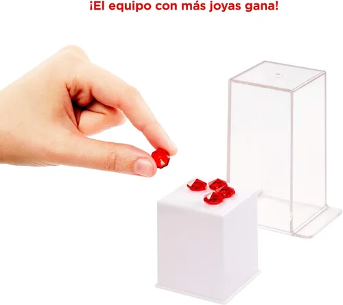 Miniatura 4 de Mattel Jewel Heist - Juego de estrategia de equipo con tabla, bóveda, joyas, juego de roles misterioso, deducción social para adultos, familias
