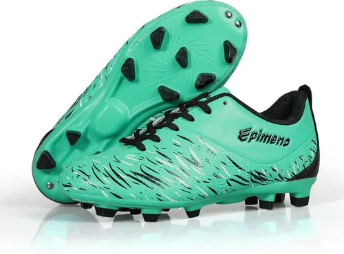 Miniatura 4 de Zapatos de fútbol unisex para niños y niñas, para terreno firme (niños pequeñosniños grandes)