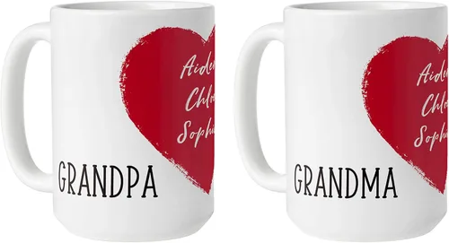 Miniatura 7 de Let's Make Memories Taza personalizada – Best Moms Get Promoted to Grandma Taza de café personalizada – para abuelas – Personalizar con nombres