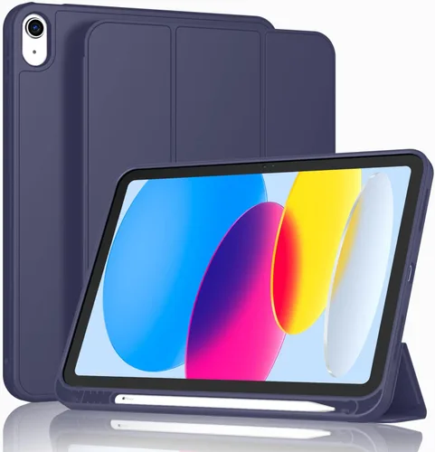 Miniatura 12 de ToaPoia - Funda para iPad (A16) de 11 pulgadas 2025/iPad 10.ª generación de 10.9 pulgadas 2022, cubierta protectora delgada con soporte triple
